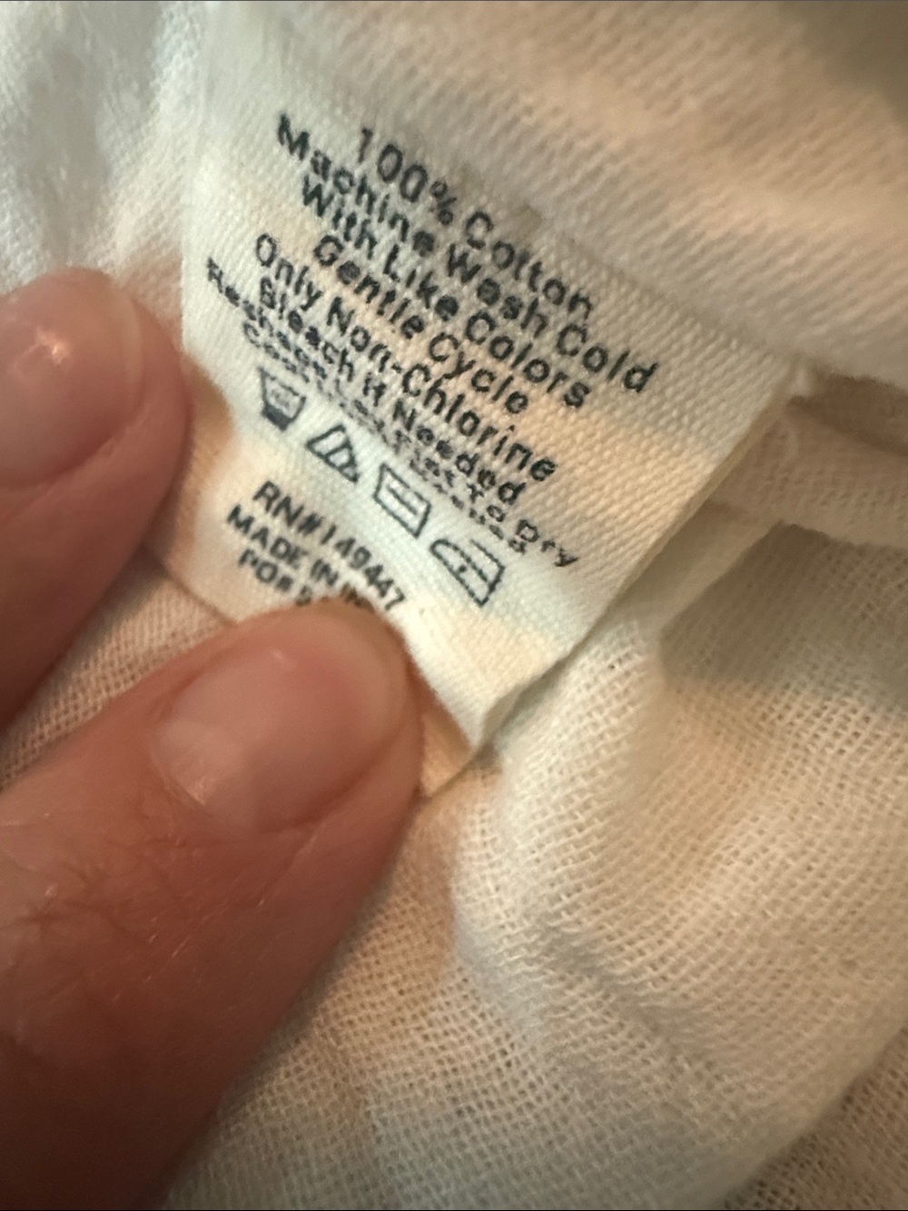 The Normal Brand White Short-Sleeve Button-Down 100% cotton Shirt - Picture 5 of 7